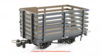 990601 Rapido Livestock Wagon -  Plain Dark Grey No.10